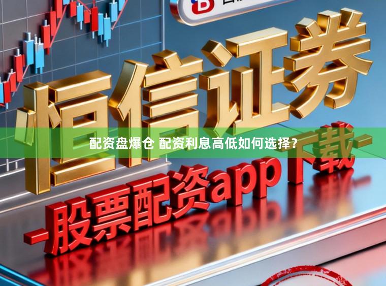 配资盘爆仓 配资利息高低如何选择？